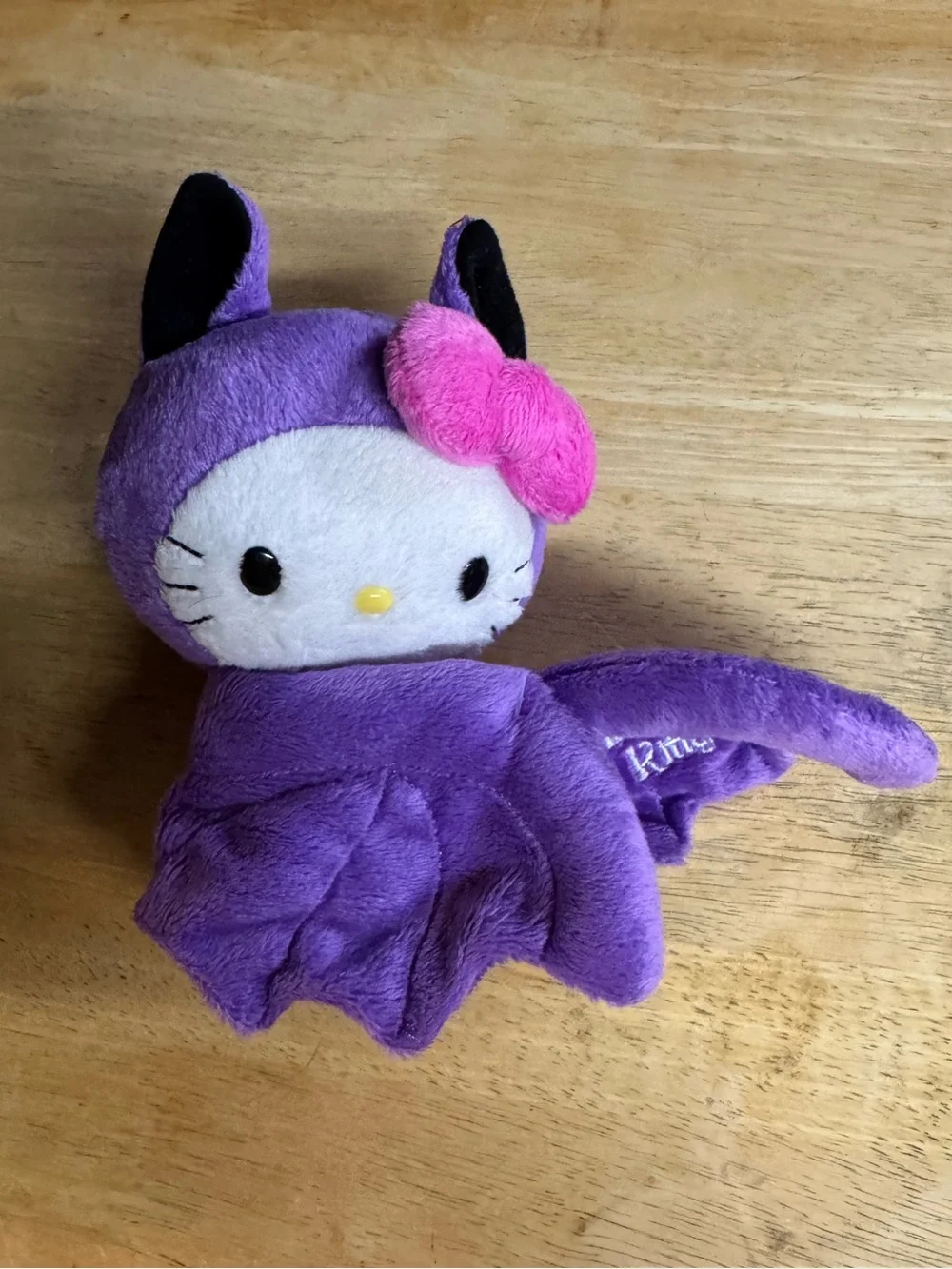 Hello Kitty Purple Bat Costume Plush with Pink Bow - Picture 1 of 4